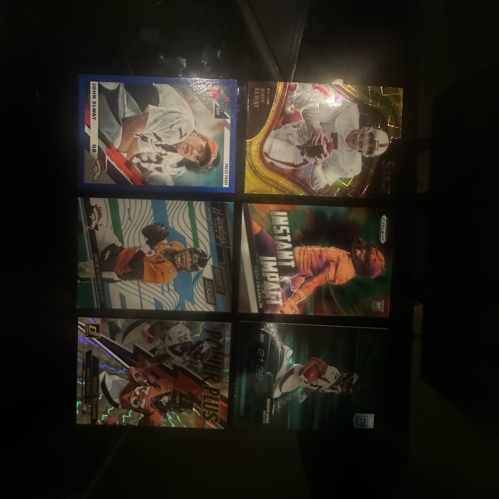 Denver broncos football cards